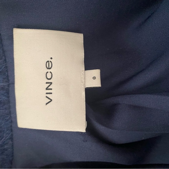 Vince Blue Teddy Jacket - Picture 2 of 6